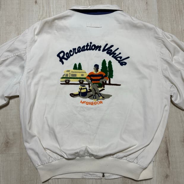 Mcgregor 하이넥 해링턴 재킷