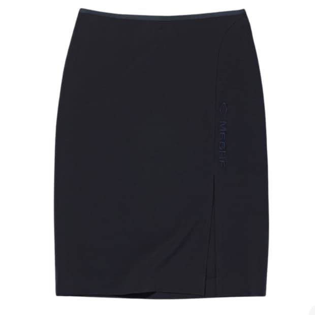 미스치프 Mischief Slit Midi Skirt Navy
