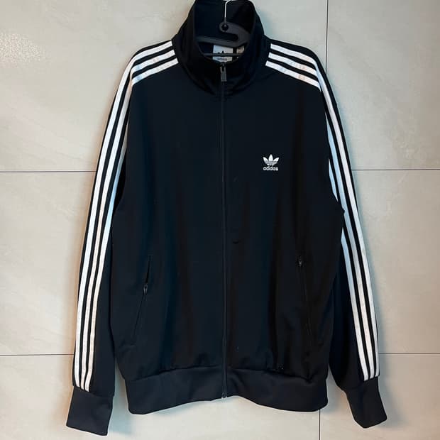 아디다스 루즈핏 파이어버드 져지 블랙 (XL) 