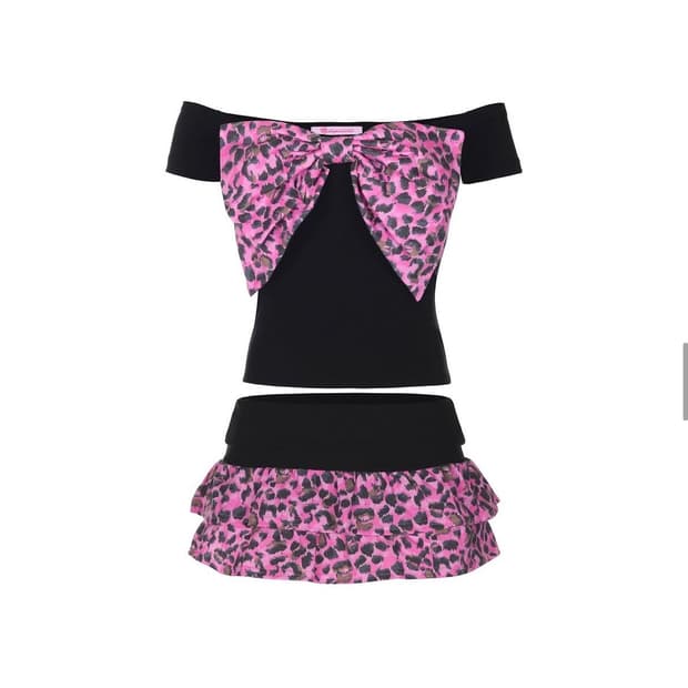 Babymetalclub leopard ribbon setup