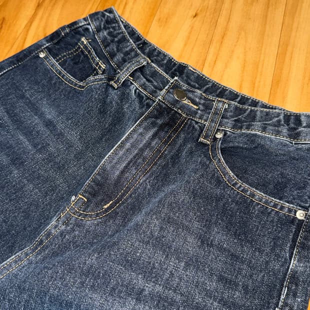 빈티지 진청 데님팬츠