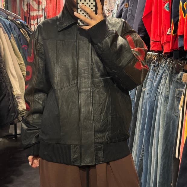 [IM] 빈티지 레더자켓