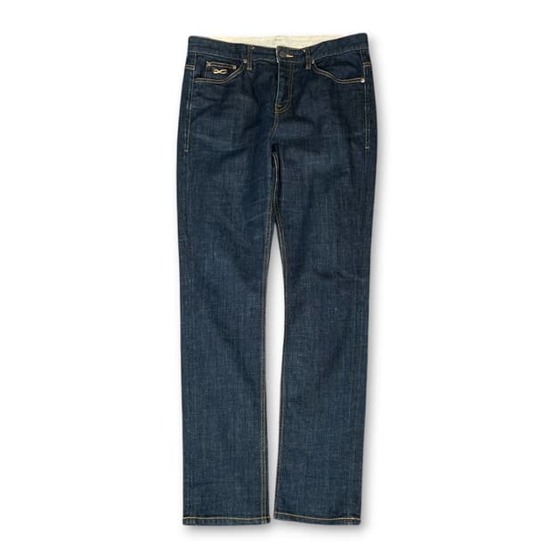 (34) PLAC 진청 스티치 데님 팬츠