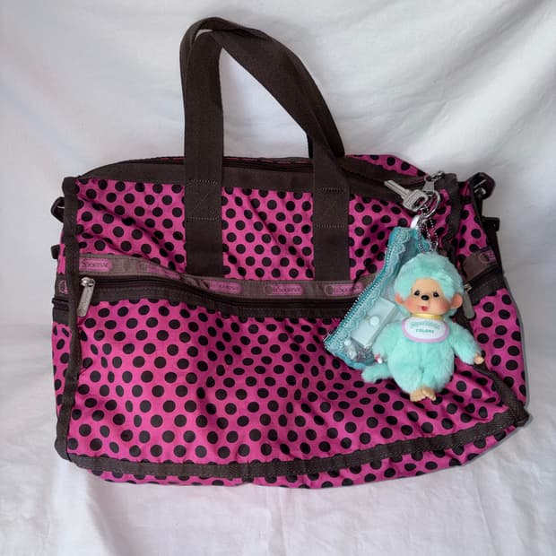 LeSportsac dot pattern bag