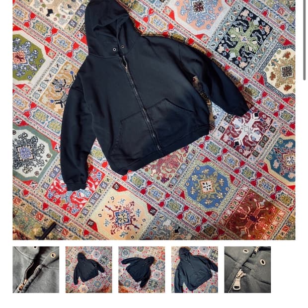 도넛리벤지 후드집업 1사이즈