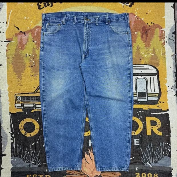 [44x28] 칼하트 워크 데님 팬츠 B17 DST