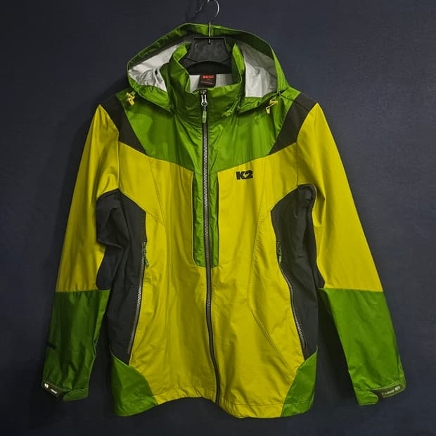 케이투 윈드스토퍼 배색 남성 110 등산복 바람막이 자켓 