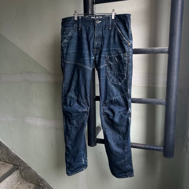 G-STAR RAW 5620 엘우드 라이더 데님 팬츠