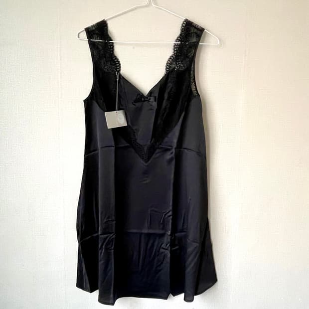 디올 레이스 여성 슬립 새상품