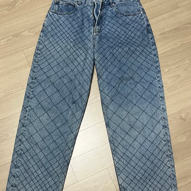 예스아이씨 Net 5 Pockets Denim Pants Blue