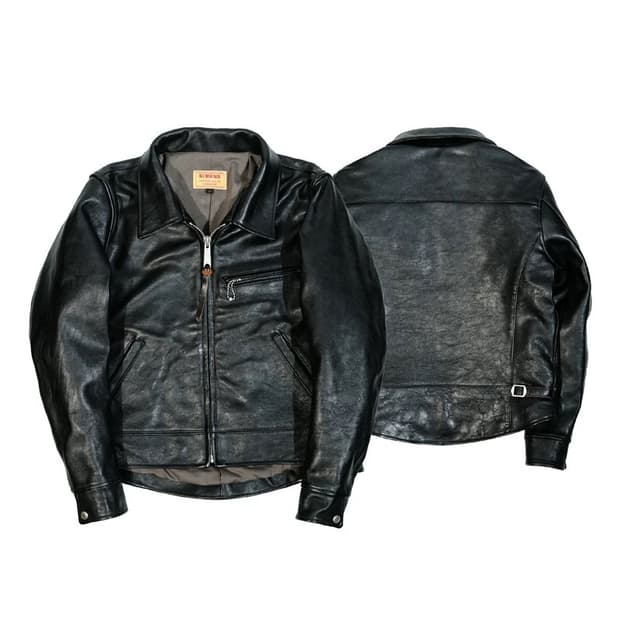 리얼시몬스 베지터블 말가죽 차심 js02 가죽자켓 L