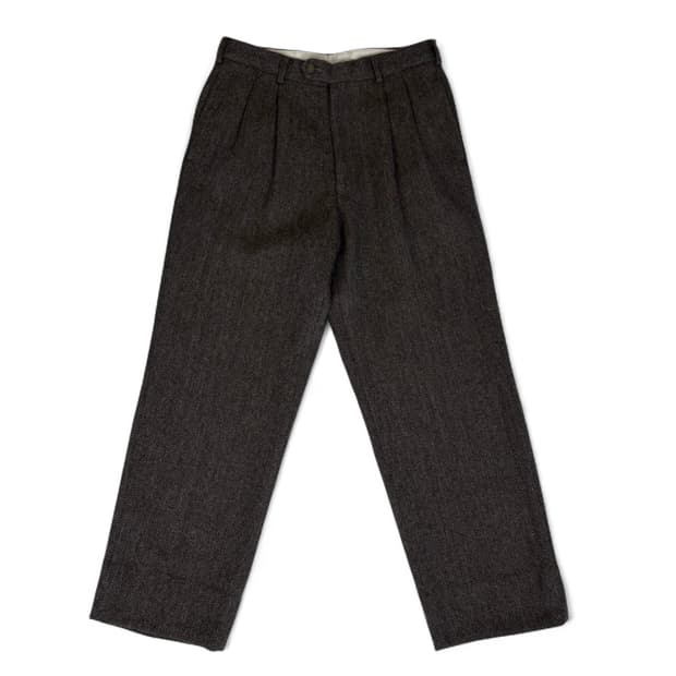 georges rech wool trousers