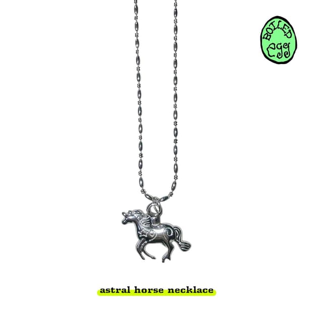 astral horse necklace