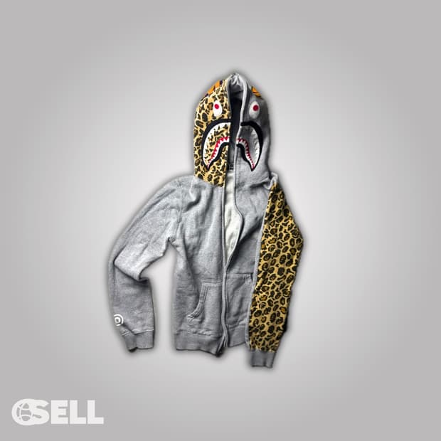 베이프 레오파드 샤크 후드