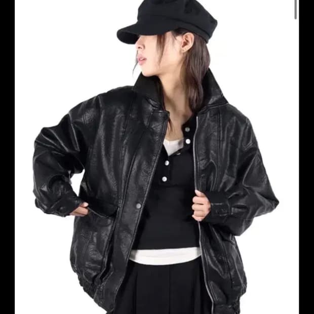 릿킴 레더 퍼자켓