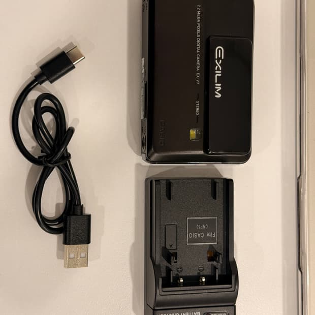 카시오 엑슬림 EX-V7 작례O