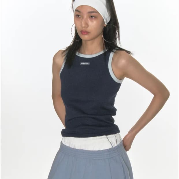 포츠포츠 24SS 림 탱크 - 네이비/RIM TANK / NAVY