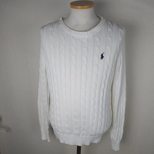 폴로 라운드니트티 남자100사이즈 