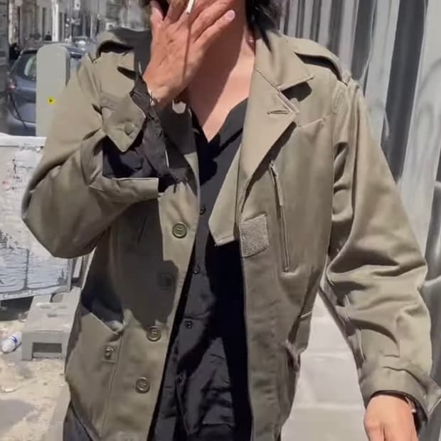 mudule 아티저널 원본 프랑스 군용 F1 자켓 빈티지