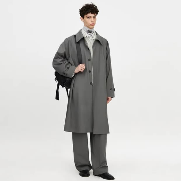 유스 youth 맥코트 차콜그레이 S