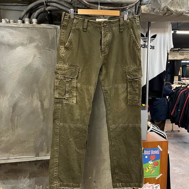 홀리스터 카고 팬츠 카키 33X32 #csz2262