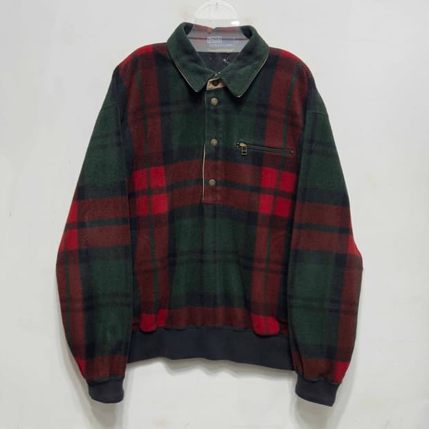 90s 폴로 랄프로렌 하프버튼 플리스