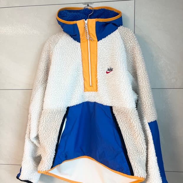 나이키 헤리티지 뽀글이 아노락 후리스 (L size)