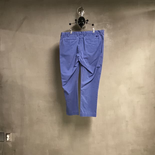 폴로 랄프로렌 블루 치노 팬츠 38/32