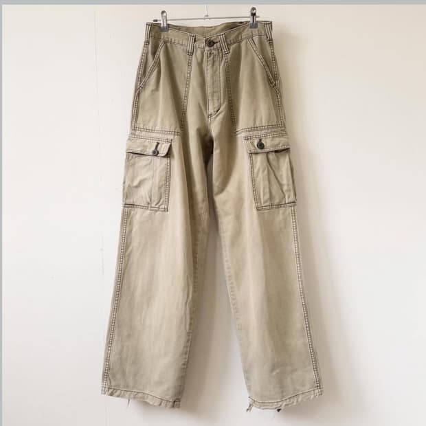 00‘s 쇼트 NYC 밀리터리 카고 팬츠 