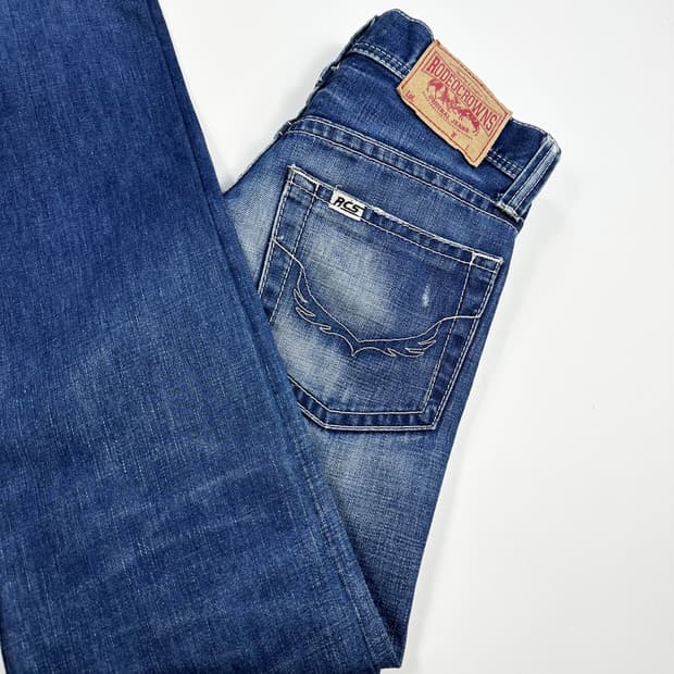 로데오크라운스 재팬 부츠컷 로우라이즈 데님팬츠 (25인치 여성추천)
