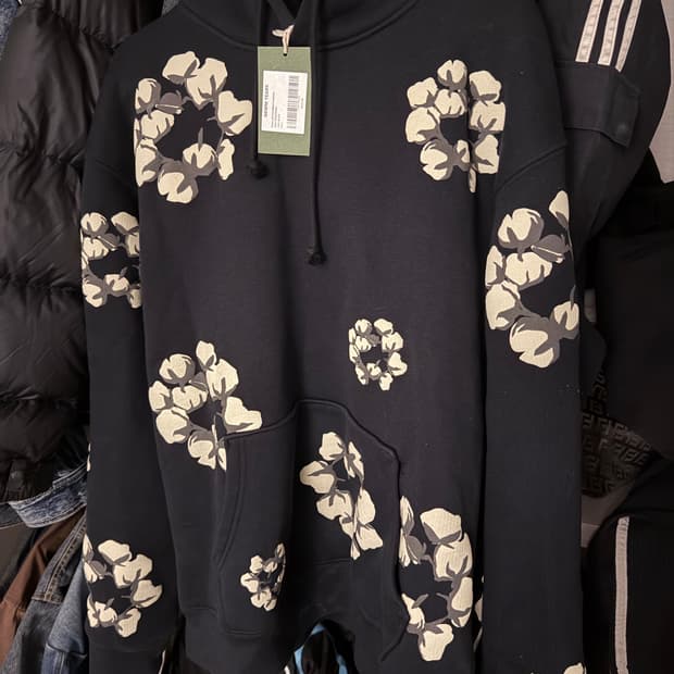 데님티어스 cpfm 리쓰 후드 블랙 L사이즈