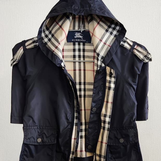 버버리 유아 바람막이 