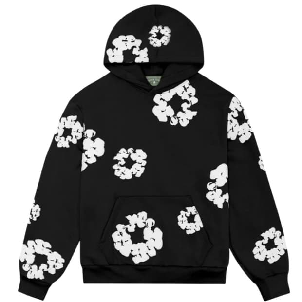 데님티어스 후드 블랙