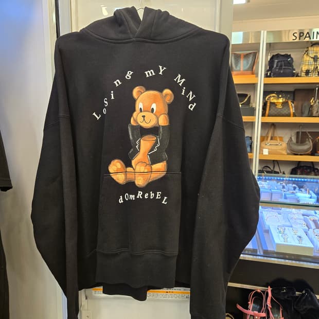 DOMREBEL (돔레벨) "Losing My Mind" 테디베어 후드티