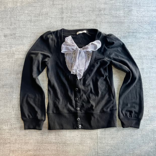 일본빈티지 Healthy 핀터깔y2k 달천깔 히메갸루 공주풍 블라우스