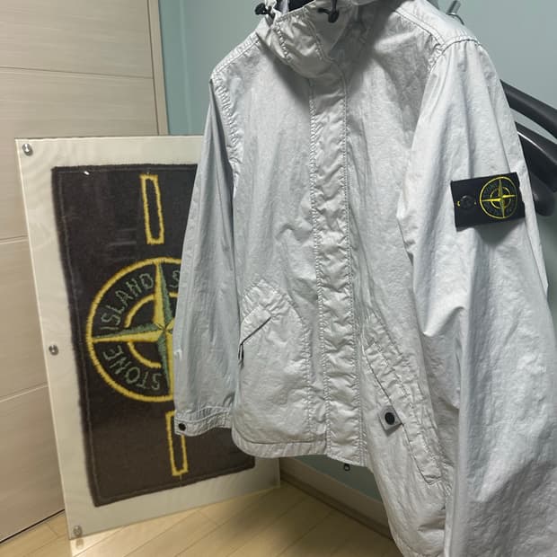 스톤아일랜드 25ss 멤브라나 L 스카이블루 매장판