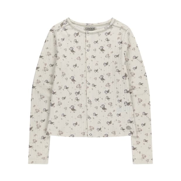 코이세이오 코튼 커들 롱슬리브 가디건