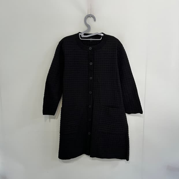 코스 봄 와플 코트 가디건 M 66 