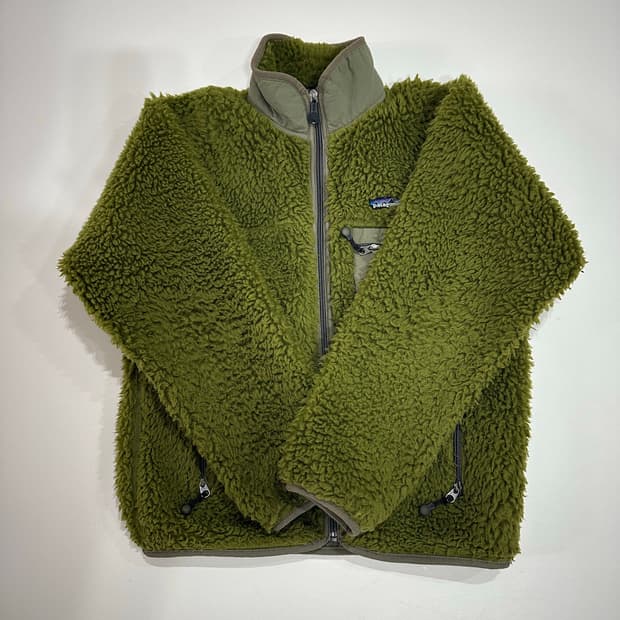 [xs] 파타고니아 딥파일 모스그린