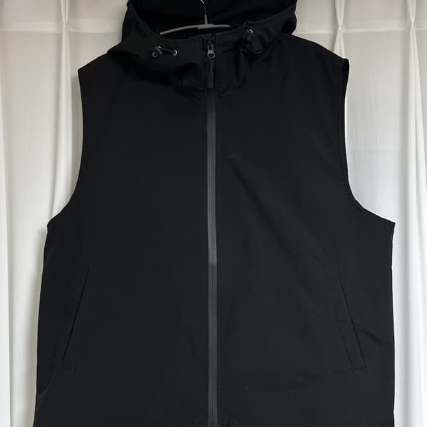 아르반 하이크 베스트 후드집업 블랙 3사이즈