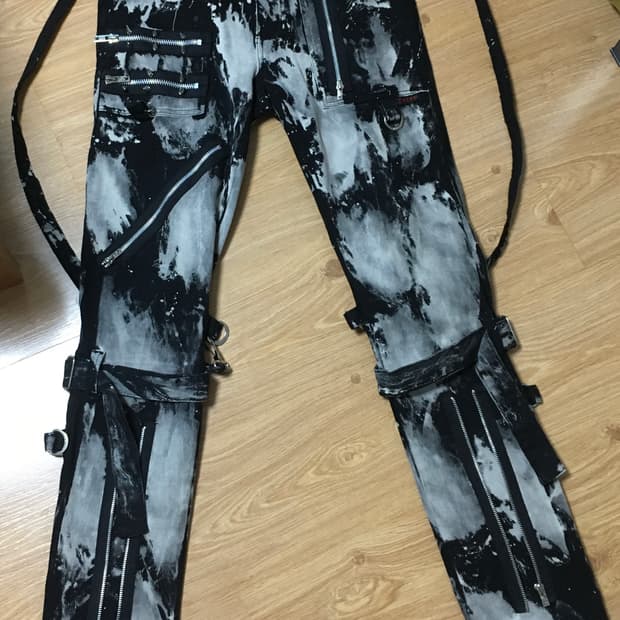 TRIPP NYC 본디지 팬츠 스트랩 카고 / 펑크룩