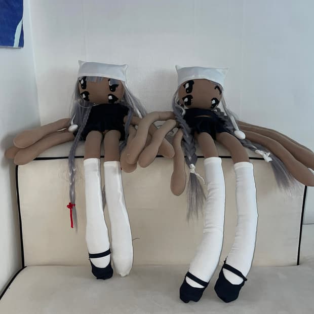 cybertrachcan hand made doll 