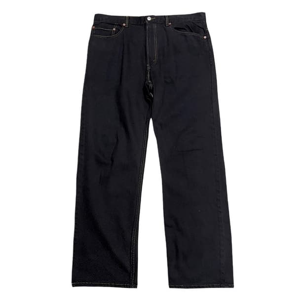 LEVI'S 505 블랙 스티치 팬츠 38-32