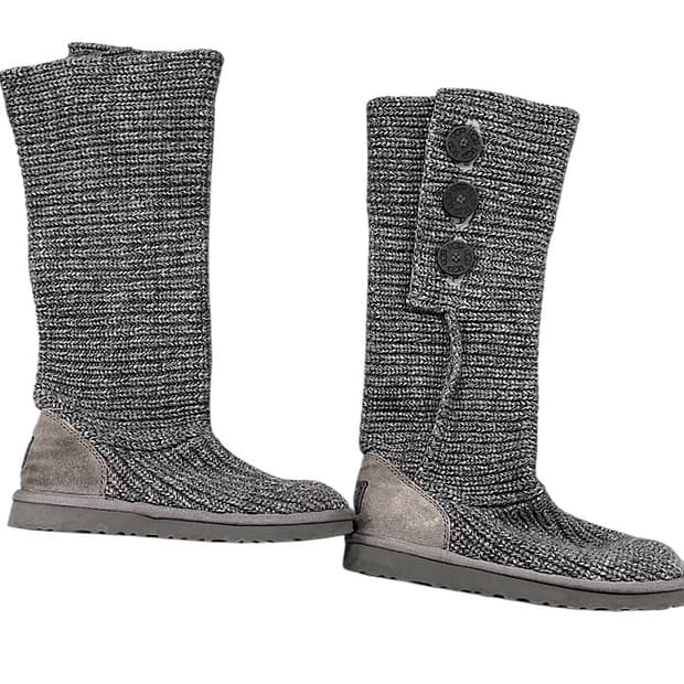 Y2K 어그 클래식 카디 니트 부츠