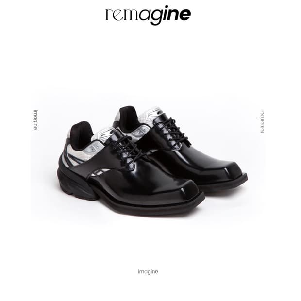 리매진- 하이브리드 더비 슈즈 "스타팅 블록" 구동화 43