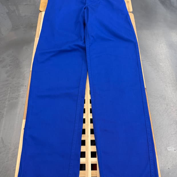 2000s DMD WORKWEAR BUGATTI BLUE 프렌치워크팬츠