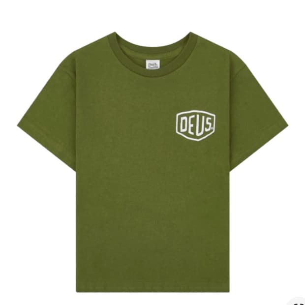데우스 엑스 마키나 키즈 반팔 로버 그린 13사이즈