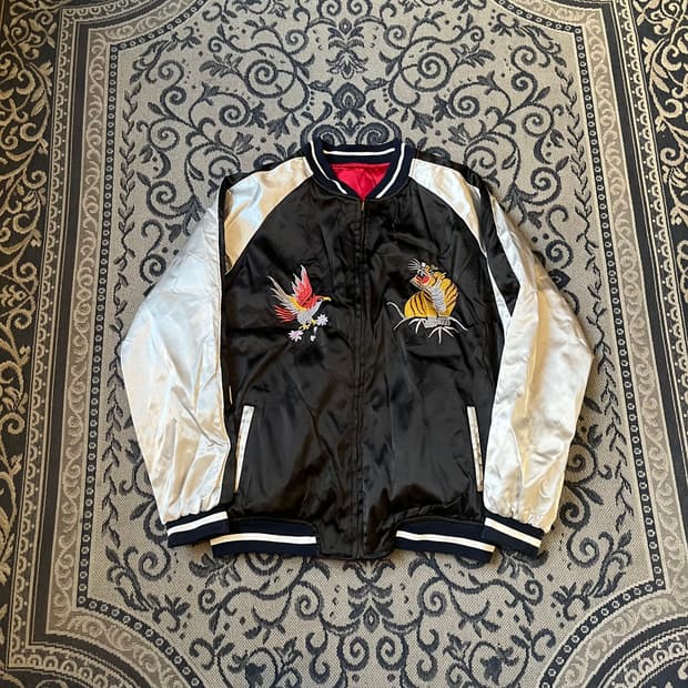 L 빈티지 리버서블 스카쟌/W2444