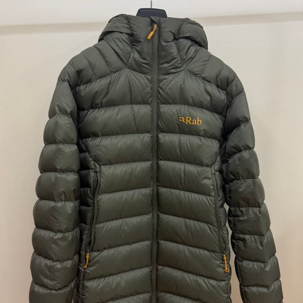 (M/100-103) Rab 랩 경량패딩 라이트카키 일렉트론프로