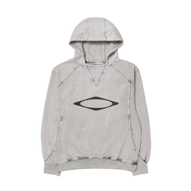 (M) 미스치프 블리치드 풀오버 후드 블리치드 카키 미개봉 새상품